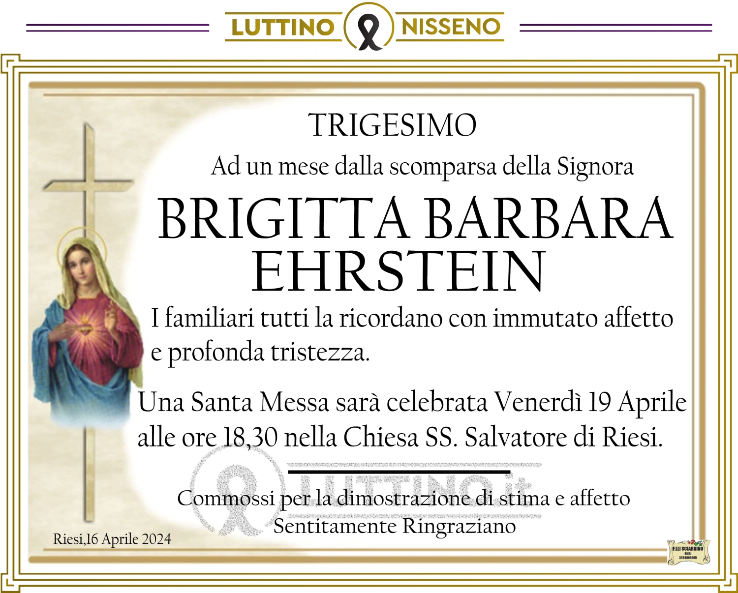 Brigitta Barbara Ehrstein